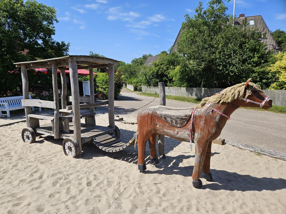 Pferdebahn-Spielplatz