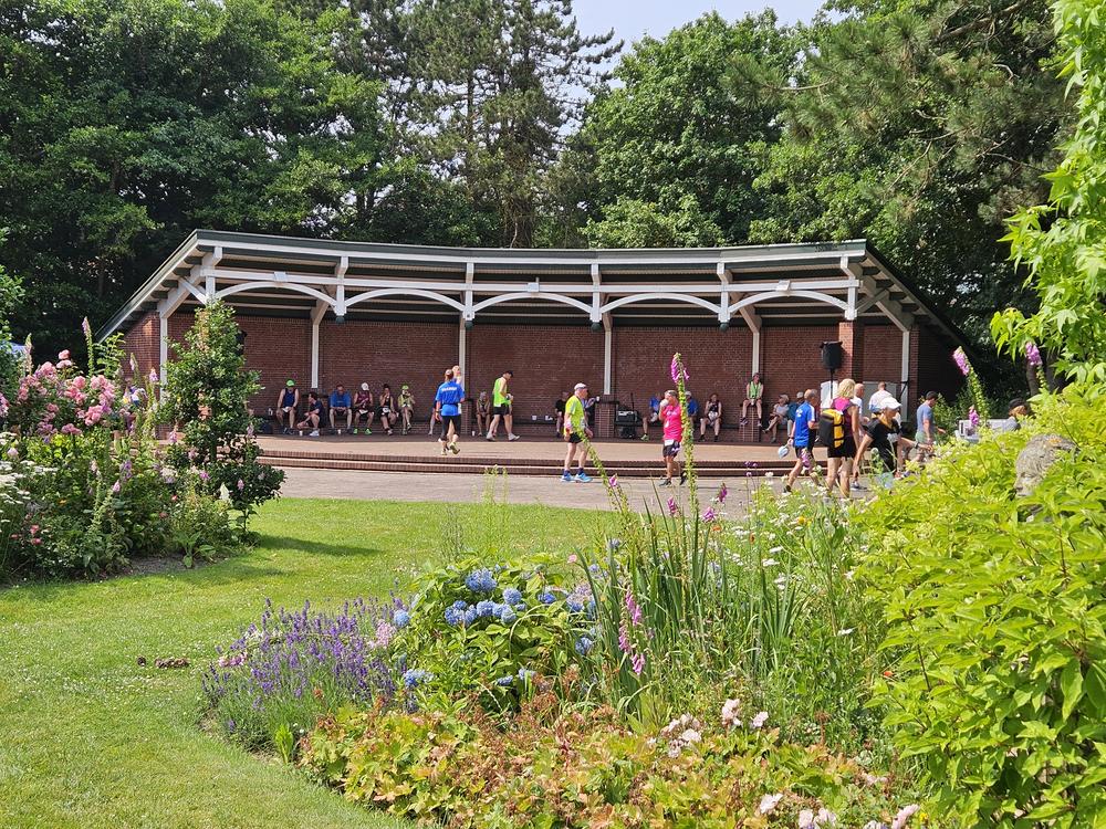 Nordseelauf im Kurpark