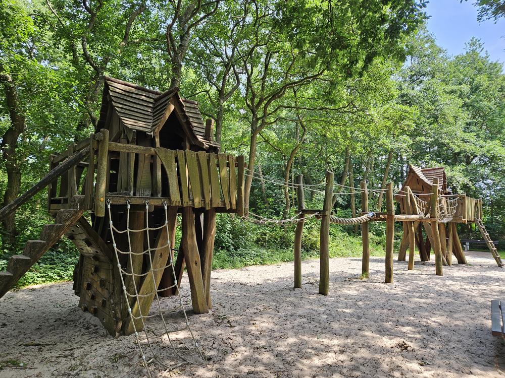 Kletterspielplatz im Kurpark