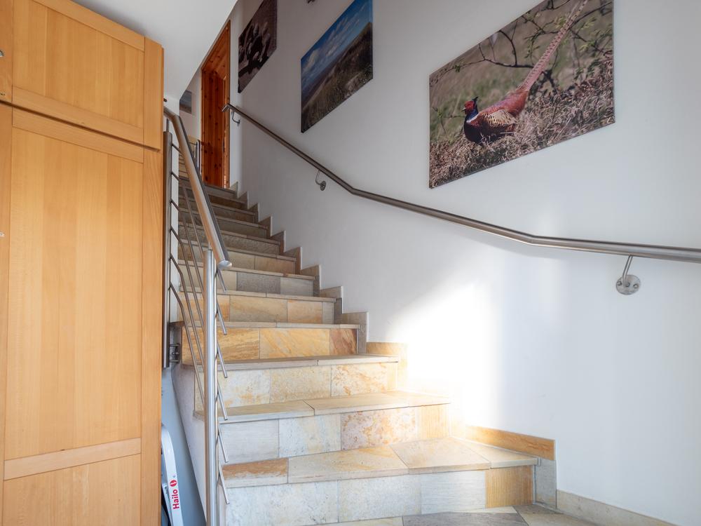 Treppenflur im Haus Admiral