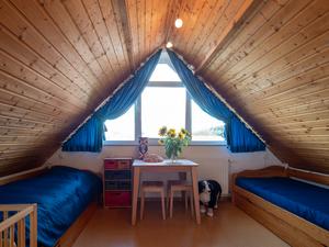 Dachzimmer der Wohnung Nordlicht