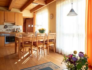 Essbereich der Wohnung Südwind