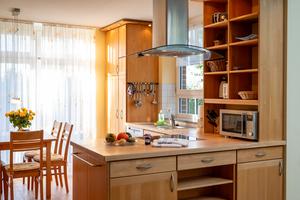 Küche der Wohnung Wintergarten